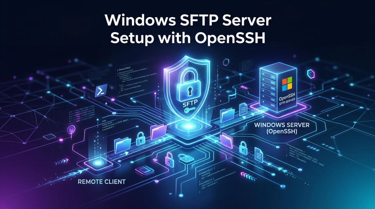 How to Set Up an SFTP Server on Windows with OpenSSH